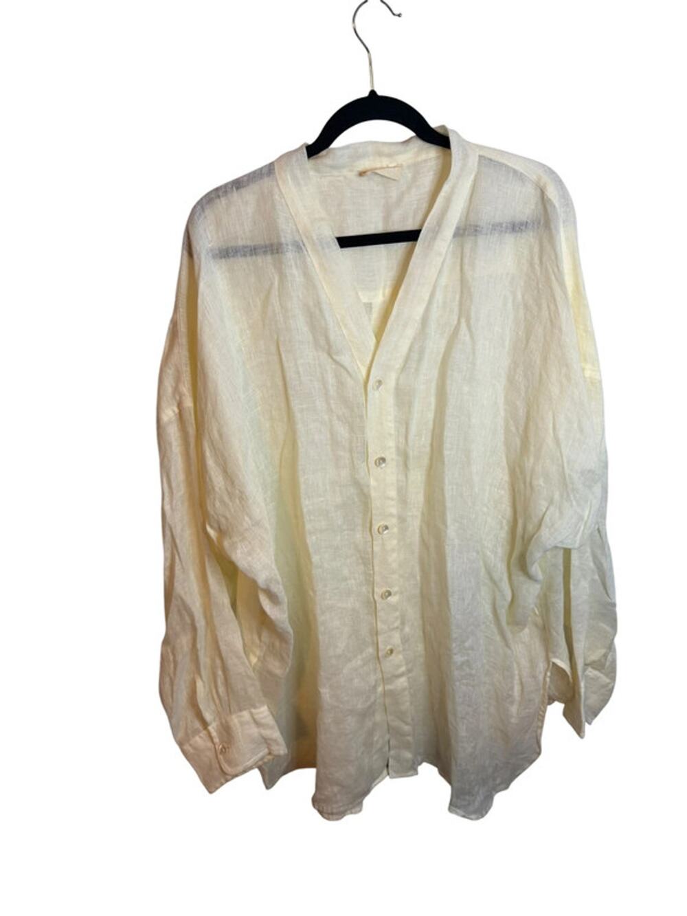 Monday Swimwear Ivory Barcelona Linen Tunic